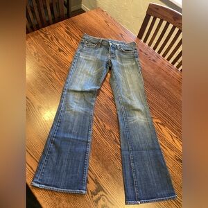 Citizens Of Humanity Light Blue Kelly #001 Low Waist Bootcut Jeans